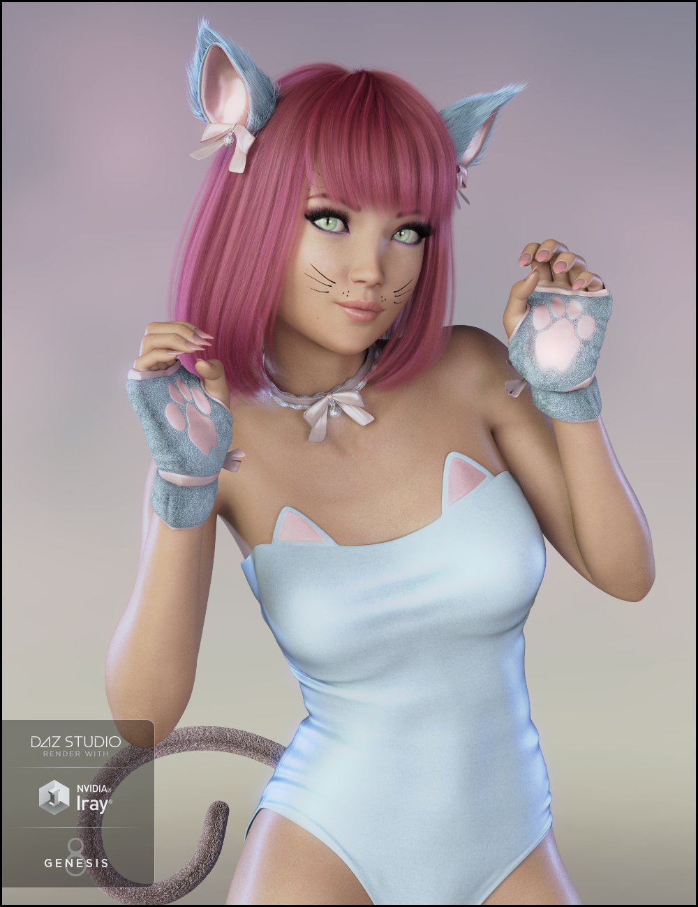 Nyao Outfit for Genesis 8 Female(s) by: DemonicaEviliusJessaii, 3D Models by Daz 3D