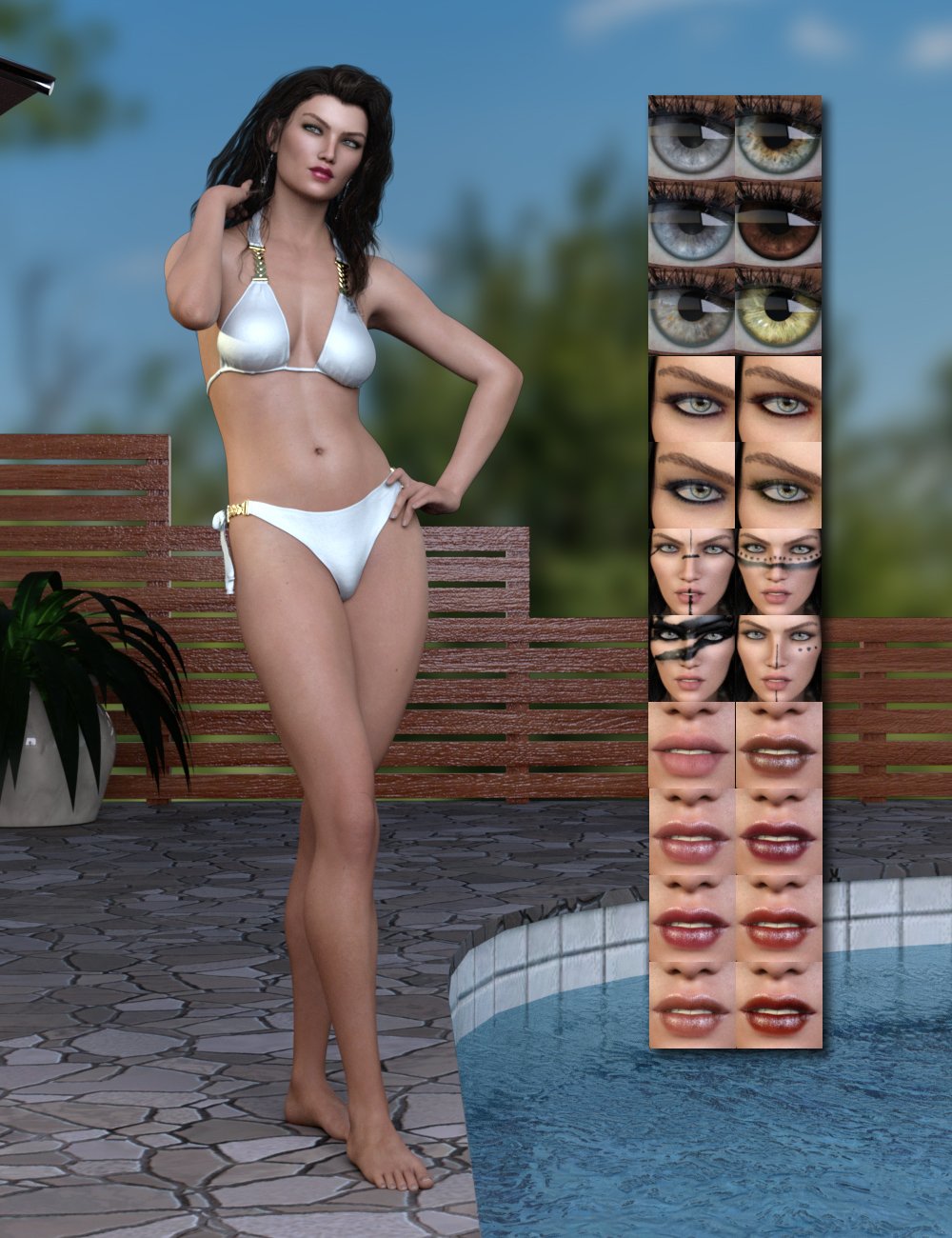 HP Ragna for Genesis 8 Female by: SR3, 3D Models by Daz 3D