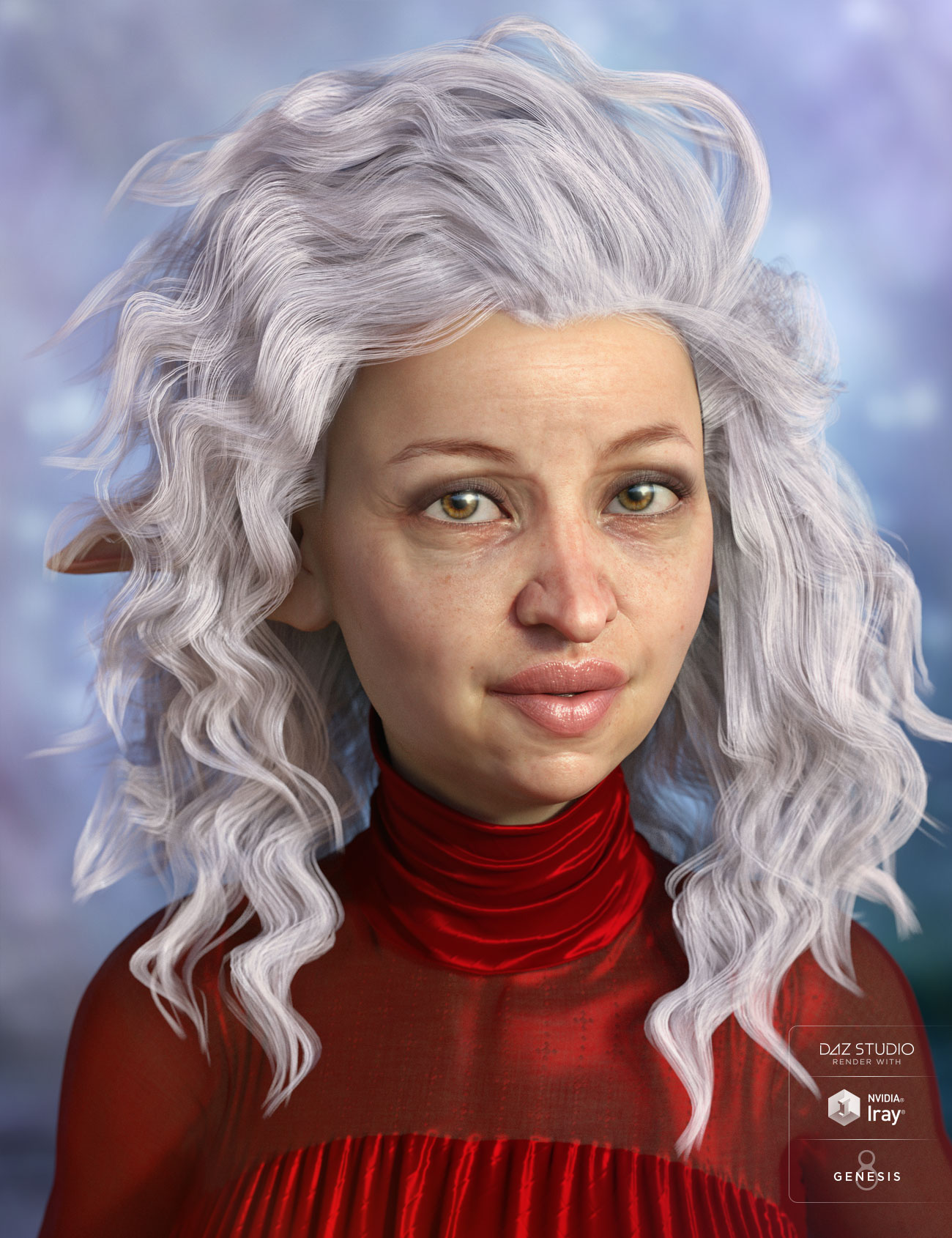 Stella Hair for Genesis 3 and 8 Female(s)