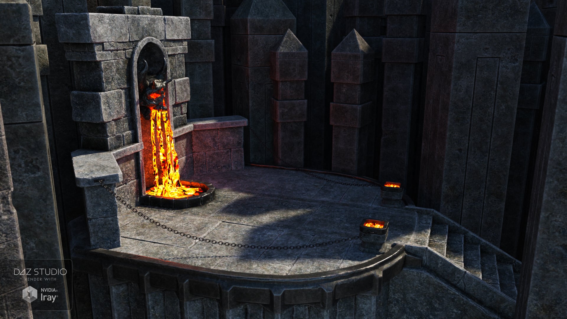 Infernal Place | Daz 3D