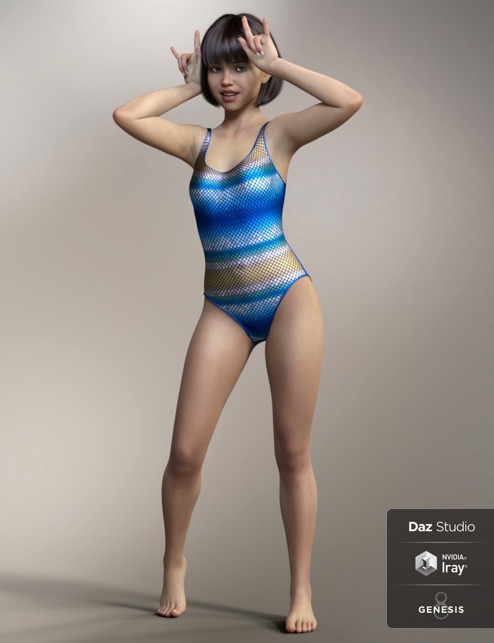 Sol for Genesis 3 and 8 Female by: AkashaAnain, 3D Models by Daz 3D