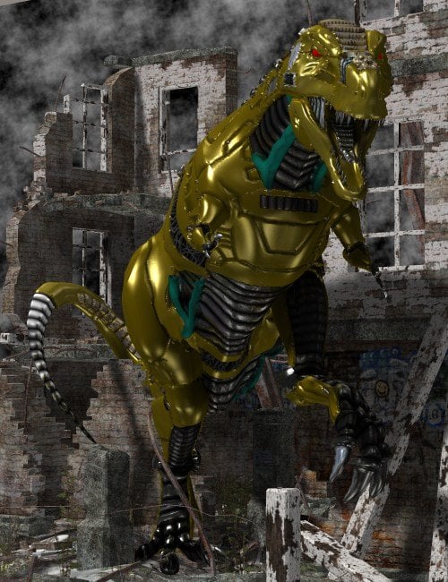 RoboRex for the T-Rex by: Valandar, 3D Models by Daz 3D