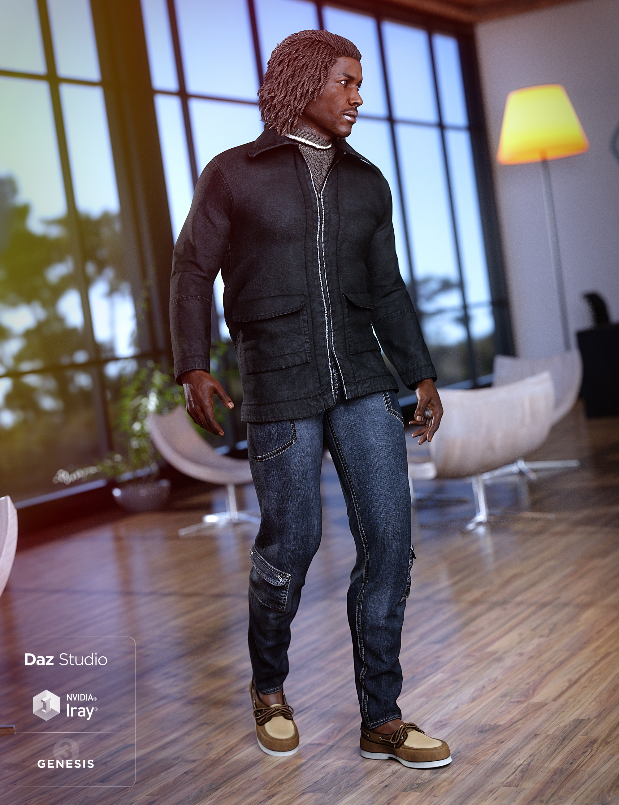 Cool Weather Casual by: Sarsa, 3D Models by Daz 3D