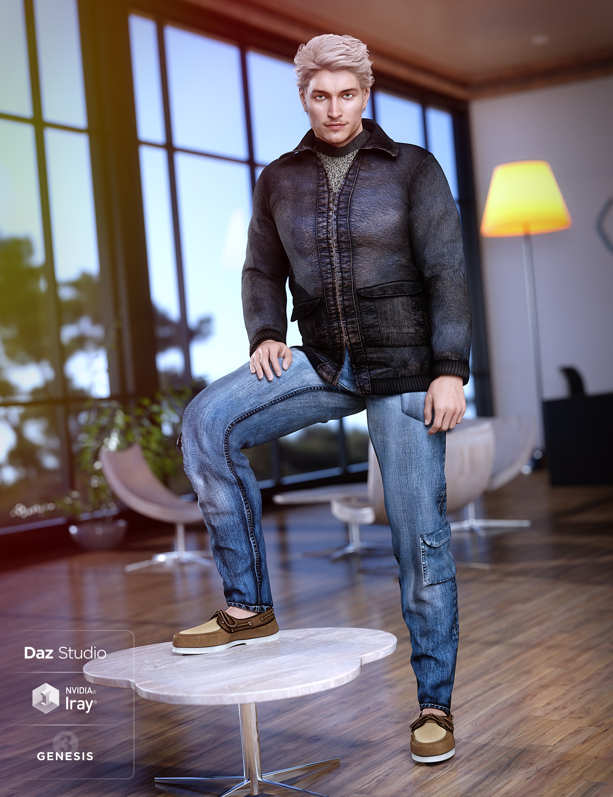 Cool Weather Casual by: Sarsa, 3D Models by Daz 3D