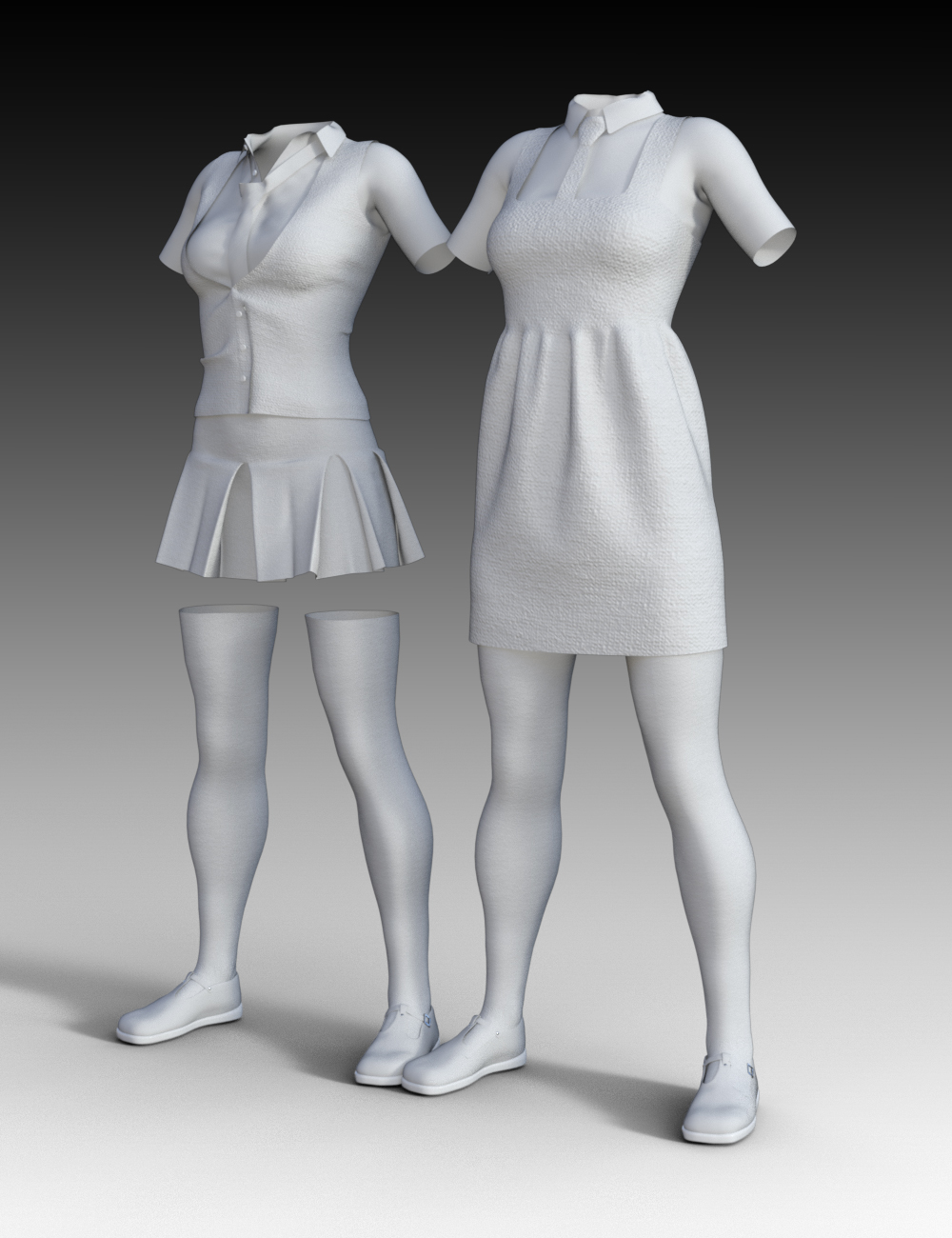 FG University Uniforms for Genesis 8 Female(s) FG University Uniforms for Genesis 8 Female(s) by: Fugazi1968, 3D Models by Daz 3D