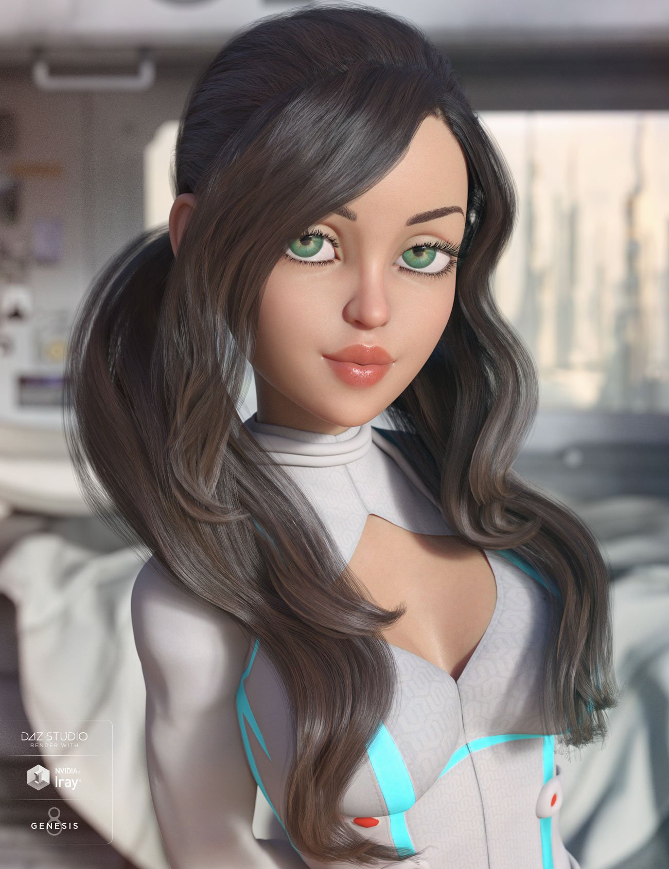 The Girl 8 Pro Bundle Daz 3d