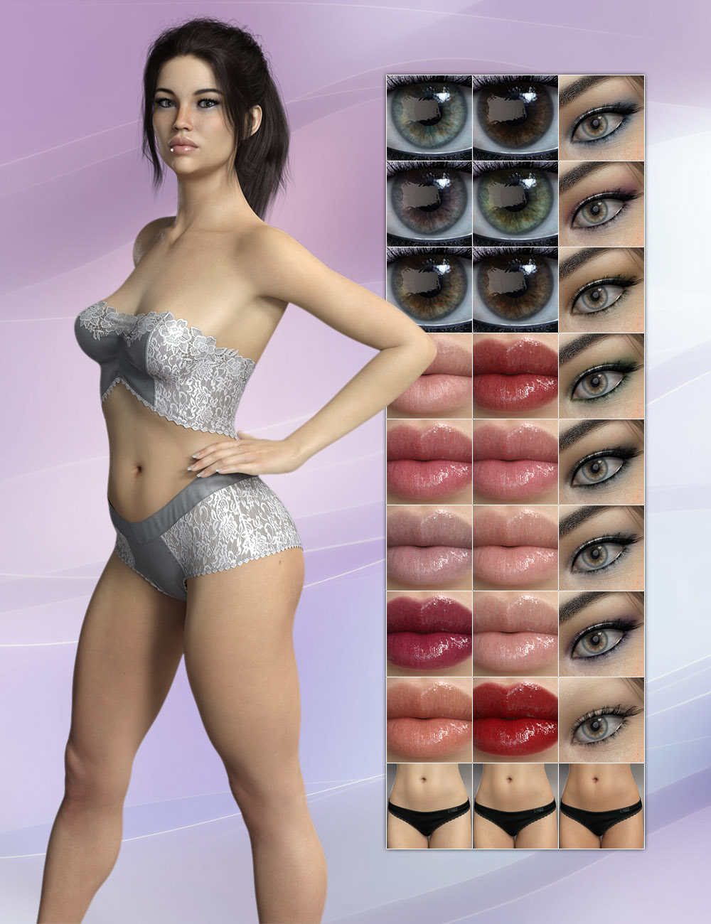 FWSA Neve HD for Genesis 8 Female by: Fred Winkler ArtSabby, 3D Models by Daz 3D
