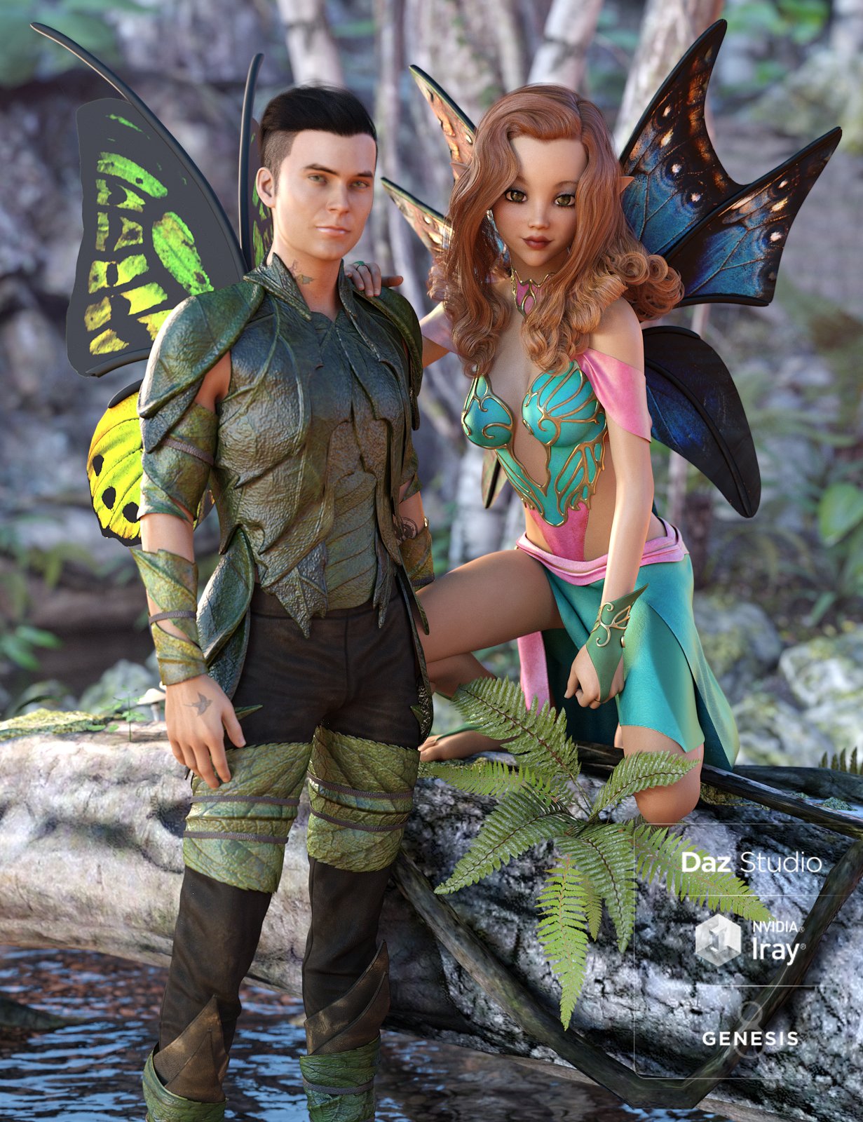 Sprig Fay Wings for Genesis 8 Male(s) & Female(s) Sprig Fay Wings for Genesis 8 Male(s) & Female(s) by: NikisatezMoonscape GraphicsSade, 3D Models by Daz 3D