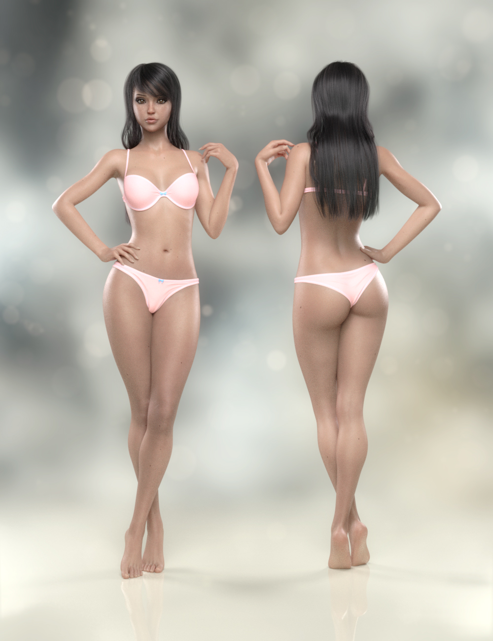 Aurora for Aiko 8 by: VincentXyooj, 3D Models by Daz 3D