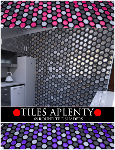 Tiles Aplenty Vol III by: ForbiddenWhispers, 3D Models by Daz 3D
