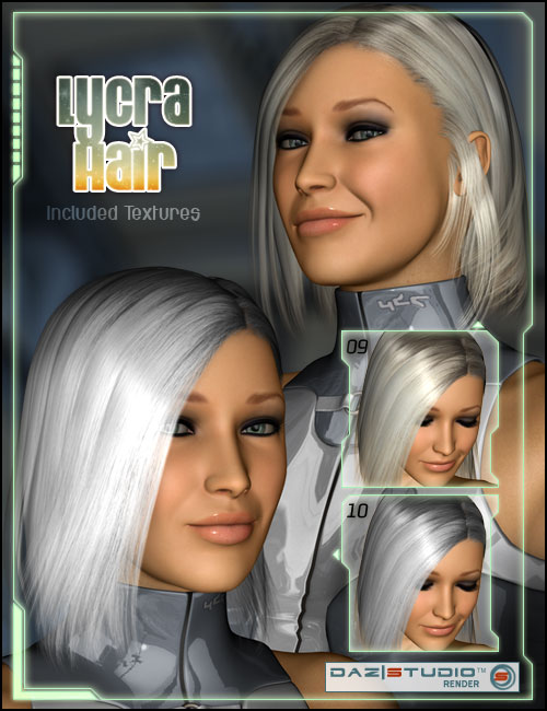 Lycra Hair by: outoftouch, 3D Models by Daz 3D