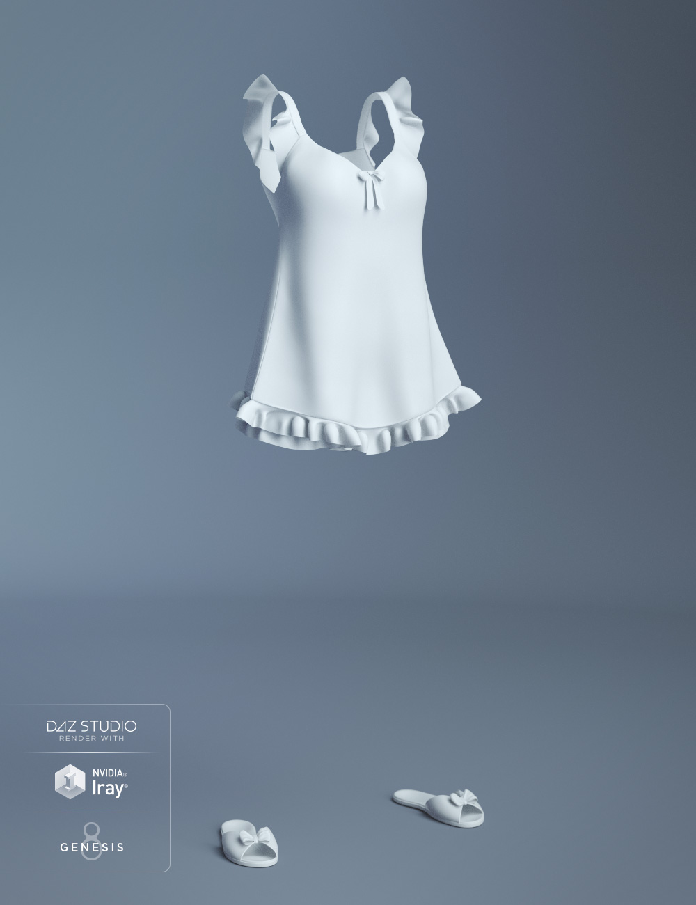 Teddy Sleepwear for Genesis 8 Female(s) Teddy Sleepwear for Genesis 8 Female(s) by: Ravenhair, 3D Models by Daz 3D