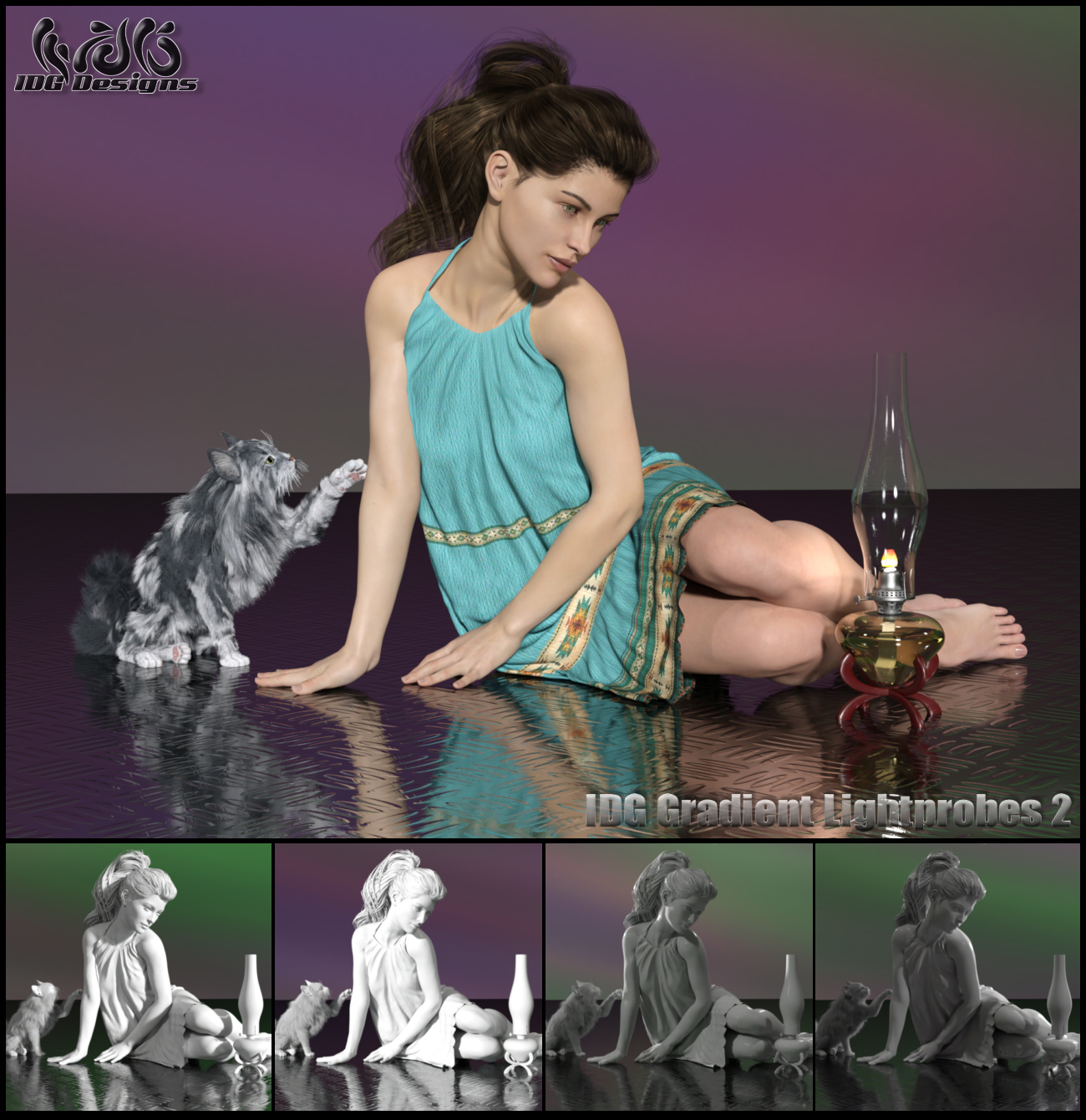 IDG Gradient Lights 2 IDG Gradient Lights 2 by: IDG DesignsDestinysGardenInaneGlory, 3D Models by Daz 3D