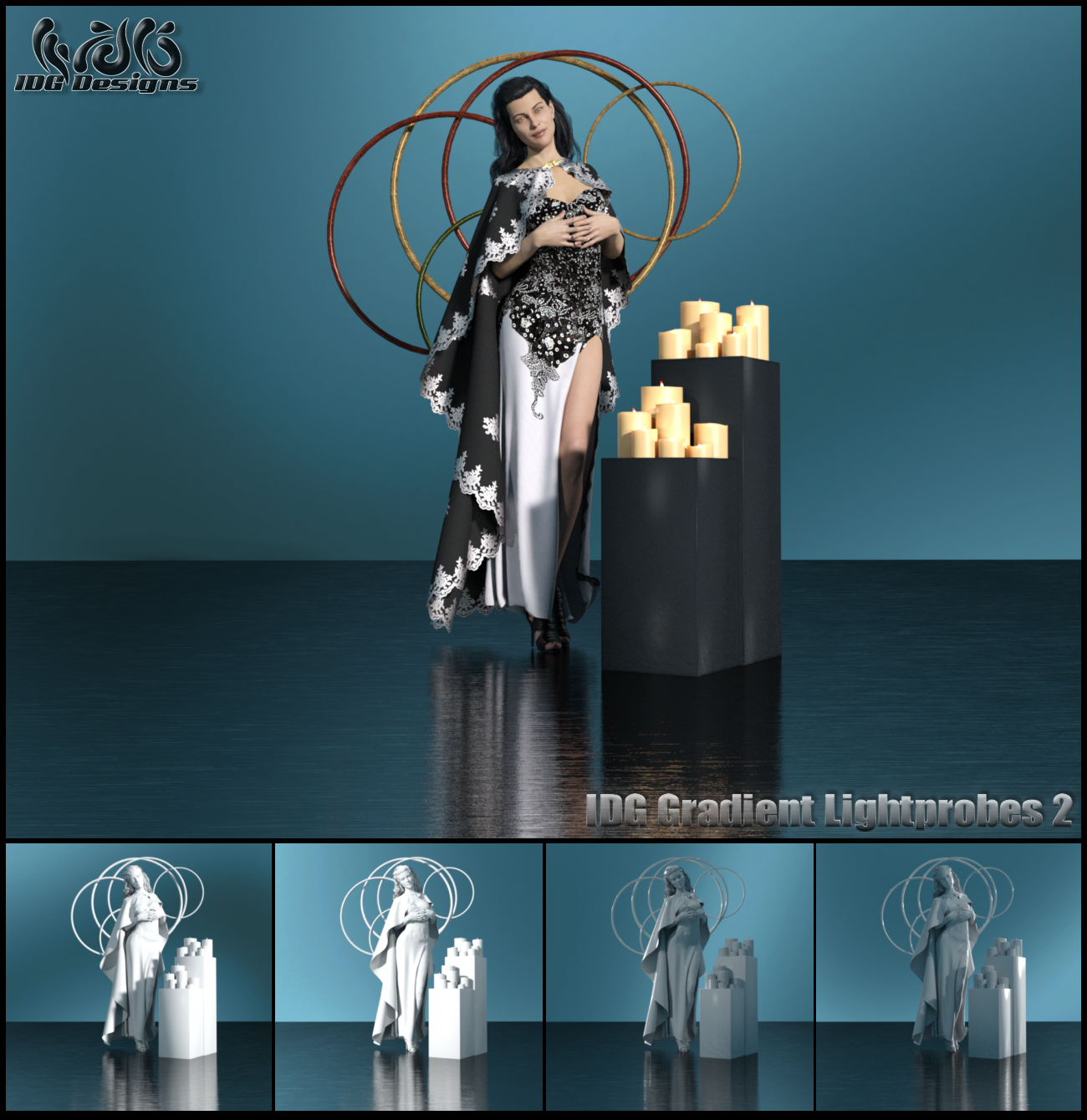 IDG Gradient Lights 2 by: IDG DesignsDestinysGardenInaneGlory, 3D Models by Daz 3D