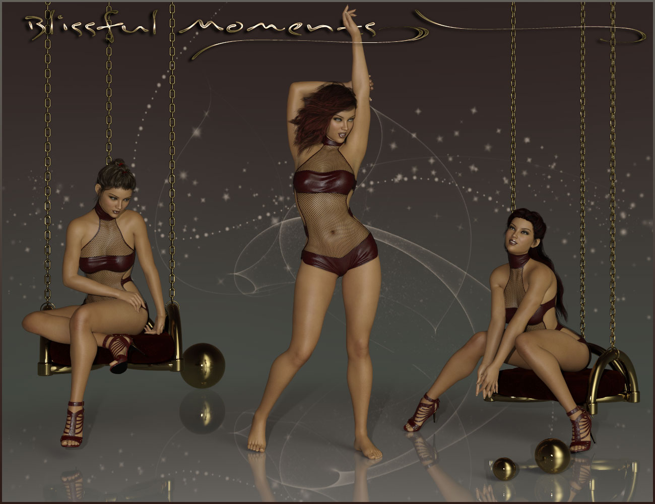 Blissful Moments - Poses for Genesis 3 and 8 Female(s) by: ilona, 3D Models by Daz 3D