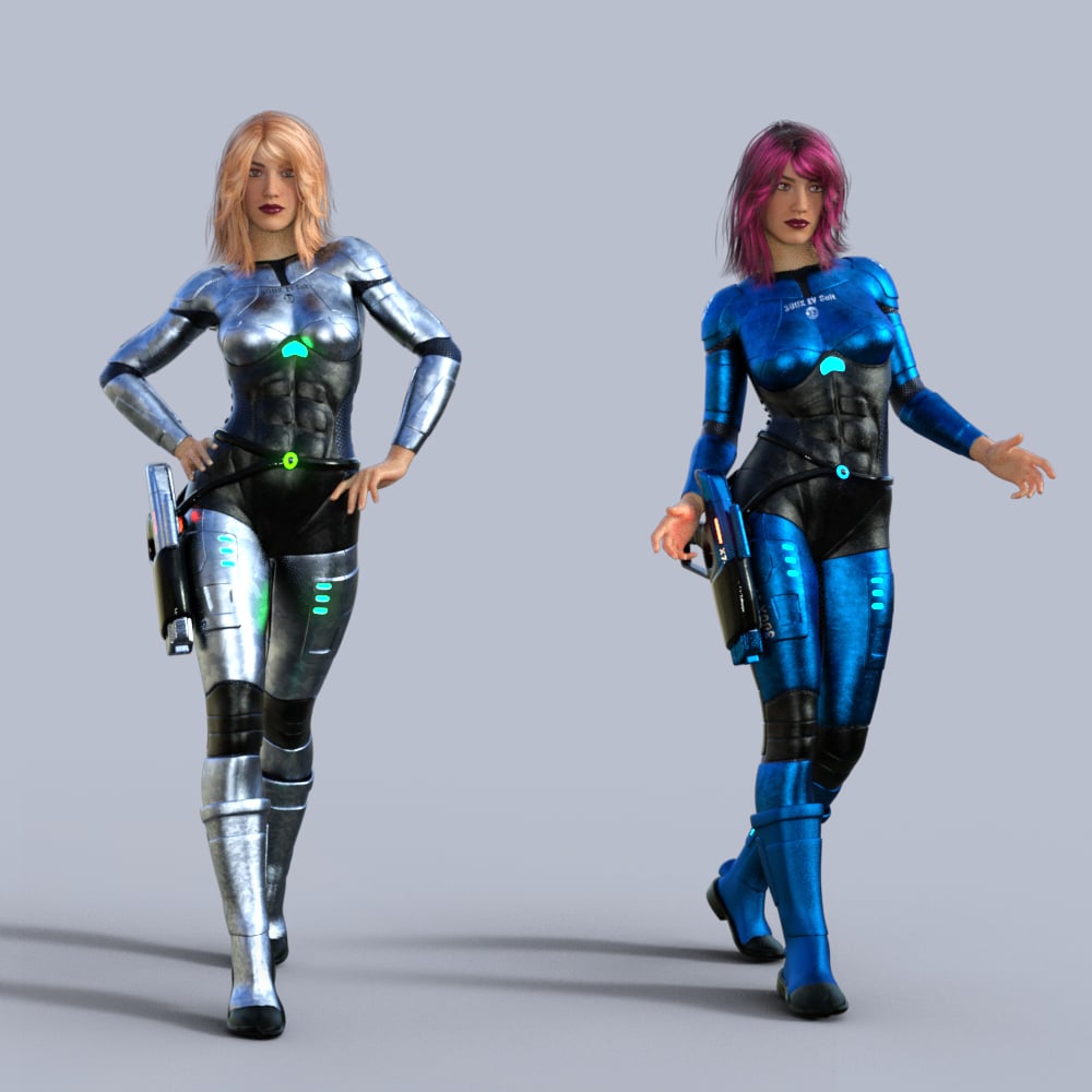 300X EV Suit for Genesis 8 Female(s) by: AcharyaPolina, 3D Models by Daz 3D