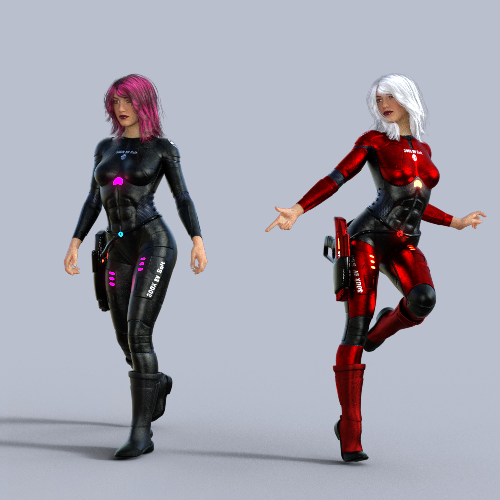 300X EV Suit for Genesis 8 Female(s) 300X EV Suit for Genesis 8 Female(s) by: AcharyaPolina, 3D Models by Daz 3D
