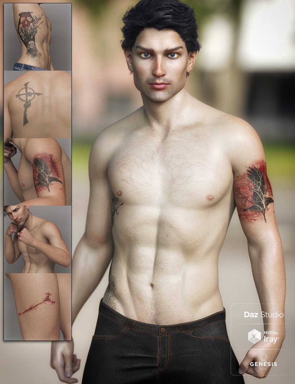 Christian for Genesis 8 Male by: Darwins Mishap(s), 3D Models by Daz 3D