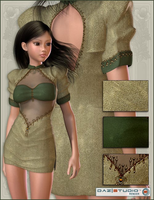Dressy for A3-Nurse Dressy for A3-Nurse by: Romantic-3D, 3D Models by Daz 3D