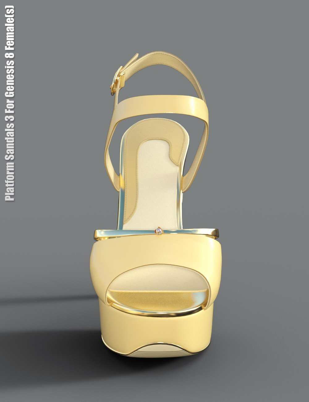 Platform Sandals 3 for Genesis 8 Female(s) by: dx30, 3D Models by Daz 3D