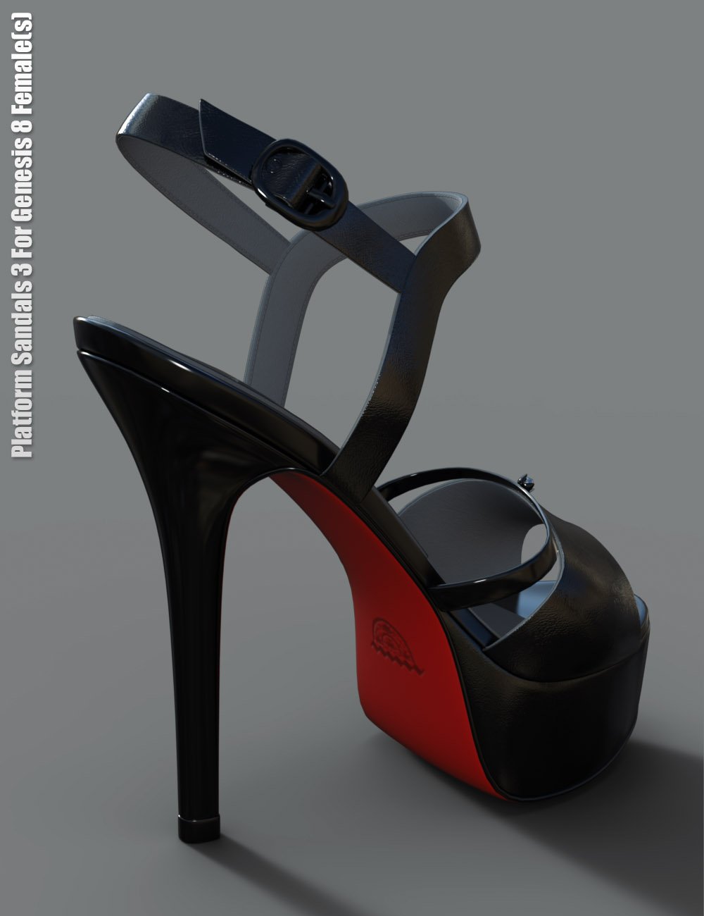 Platform Sandals 3 for Genesis 8 Female(s) by: dx30, 3D Models by Daz 3D