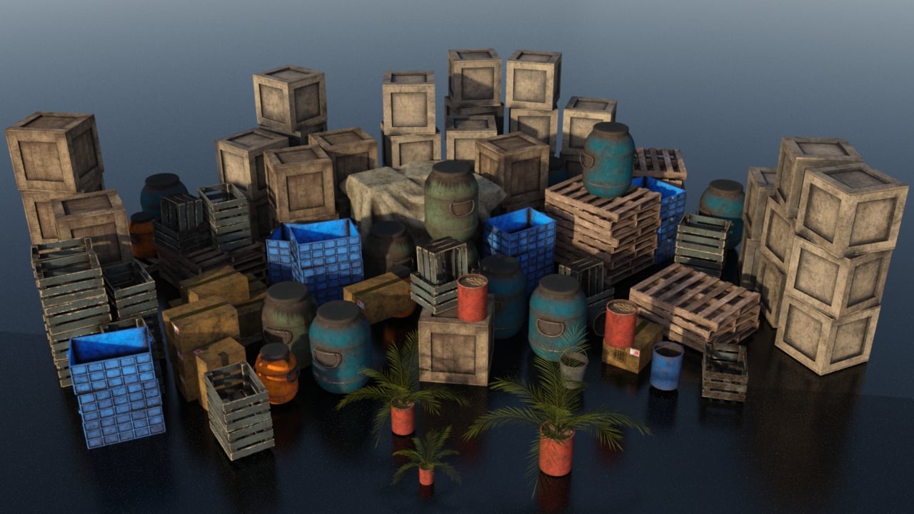 The Docks The Docks by: The DigiVault, 3D Models by Daz 3D