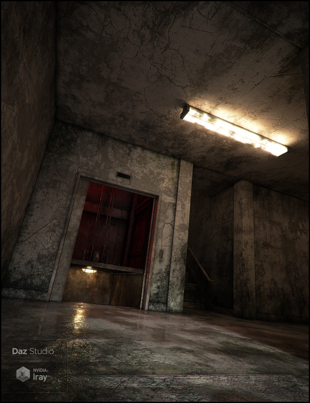 West Park Basement Iray Addon West Park Basement Iray Addon by: Jack Tomalin, 3D Models by Daz 3D