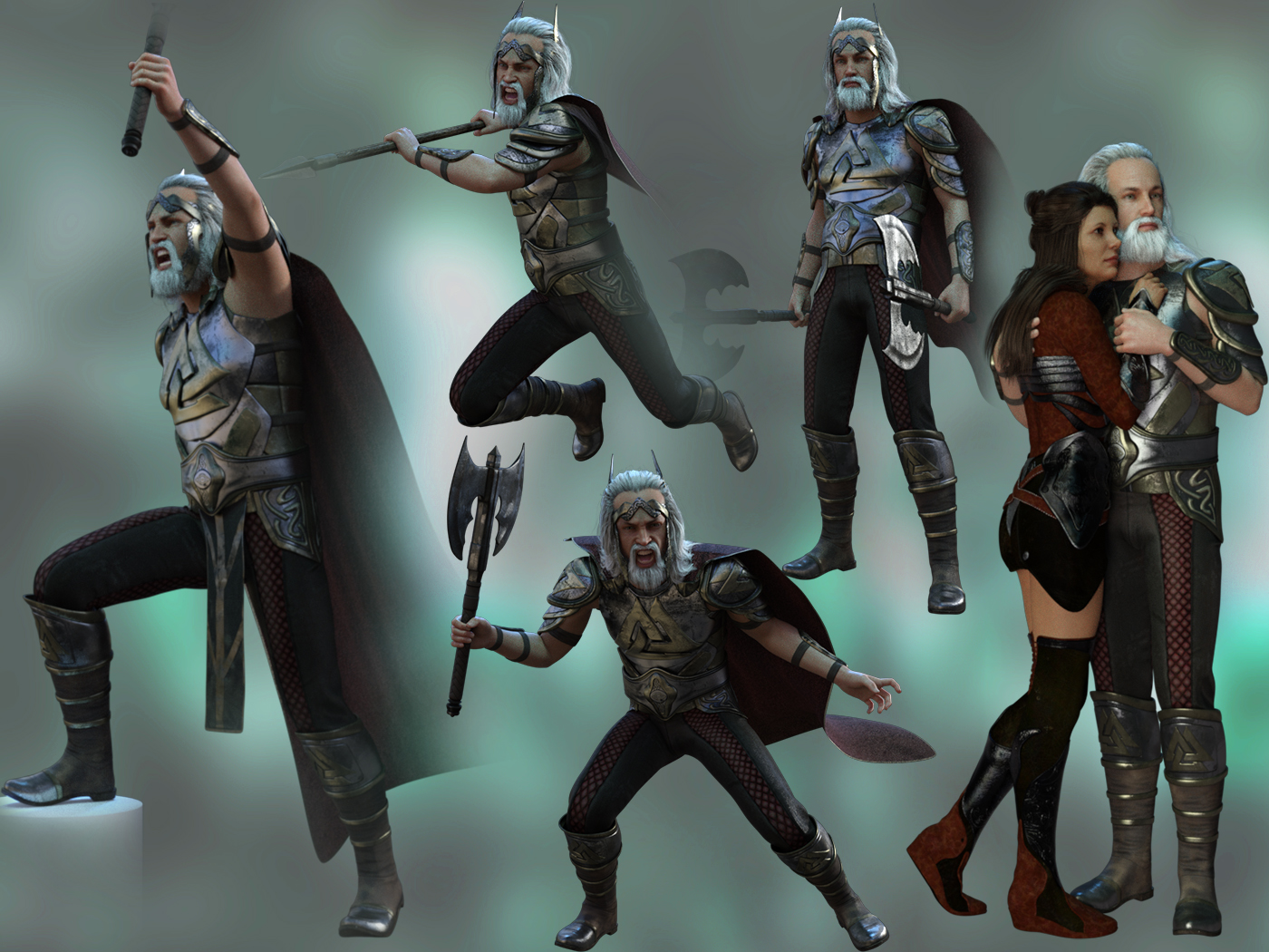 Middle Earth Poses for Orc and Genesis 8 Middle Earth Poses for Orc and Genesis 8 by: aurorabreeze, 3D Models by Daz 3D