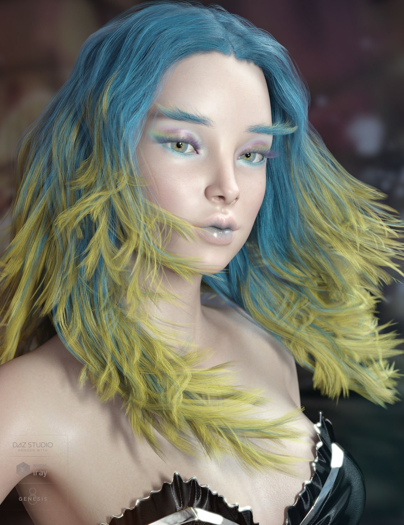Addison Hair and Brows for Genesis 3 & 8 Female(s) Addison Hair and Brows for Genesis 3 & 8 Female(s) by: AprilYSH, 3D Models by Daz 3D