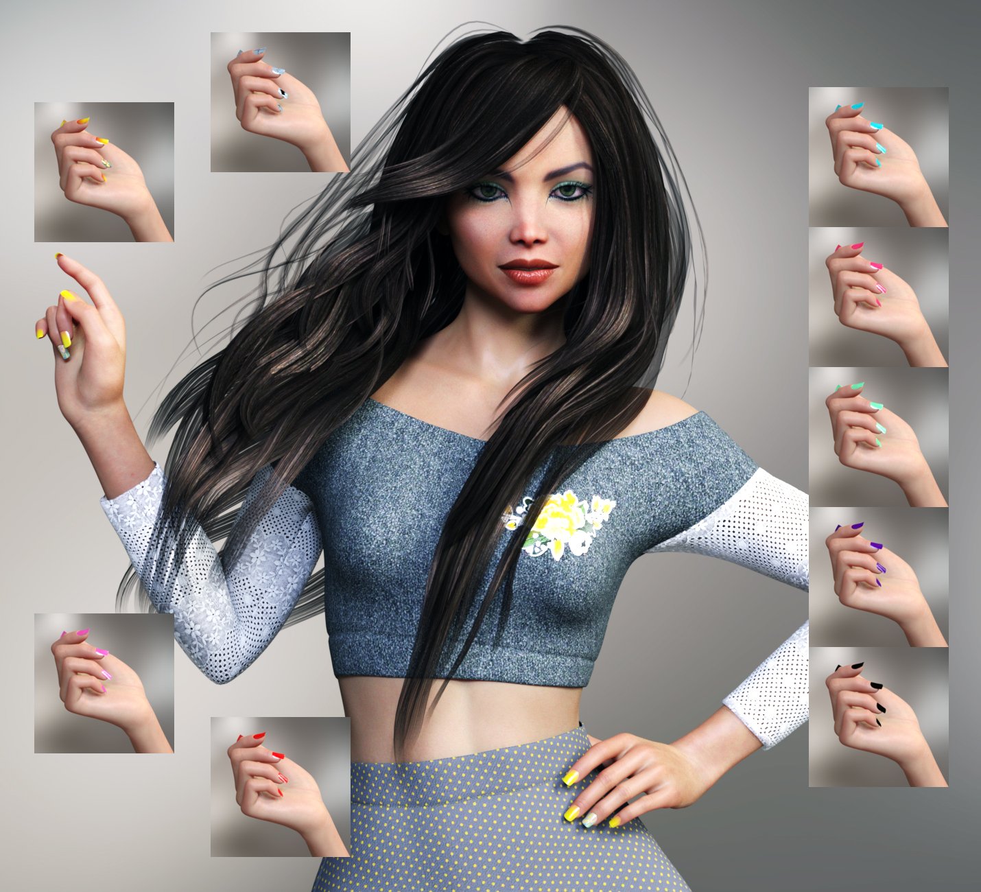 Janet for Genesis 8 Female Janet for Genesis 8 Female by: AkashaAnain, 3D Models by Daz 3D