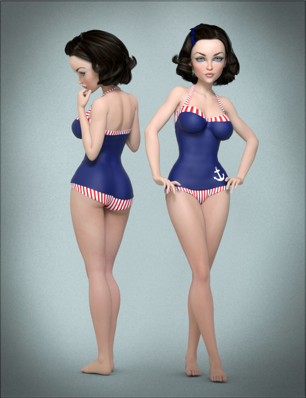 VYK Midge for The Girl 8 by: vyktohria, 3D Models by Daz 3D
