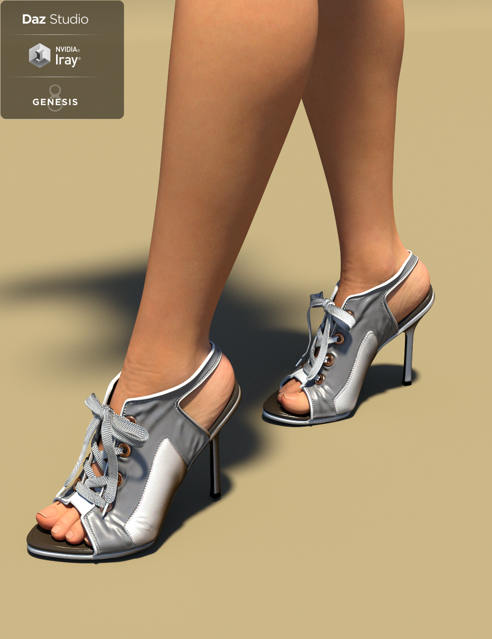 OT Sneaker Heel for Genesis 8 Female(s) | Daz 3D