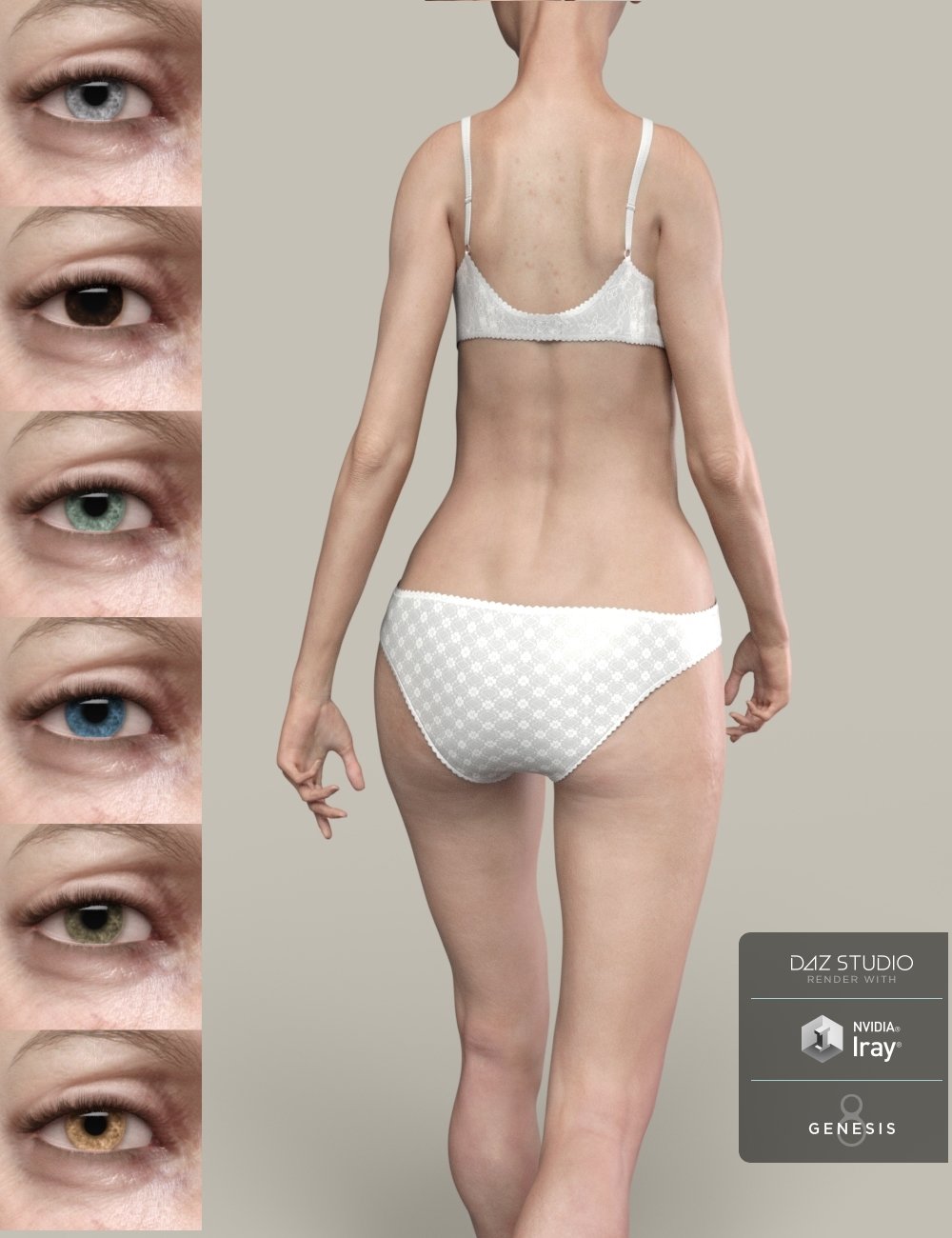 Dorothea for Edie 8 HD Add-On Dorothea for Edie 8 HD Add-On by: RedzStudio, 3D Models by Daz 3D