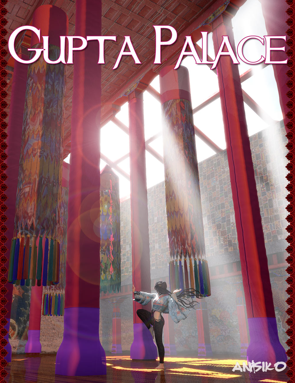 Gupta Palace by: Ansiko, 3D Models by Daz 3D