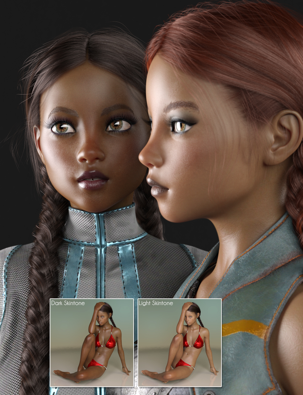 Pix Janella for Mika 8 by: Pixeluna, 3D Models by Daz 3D