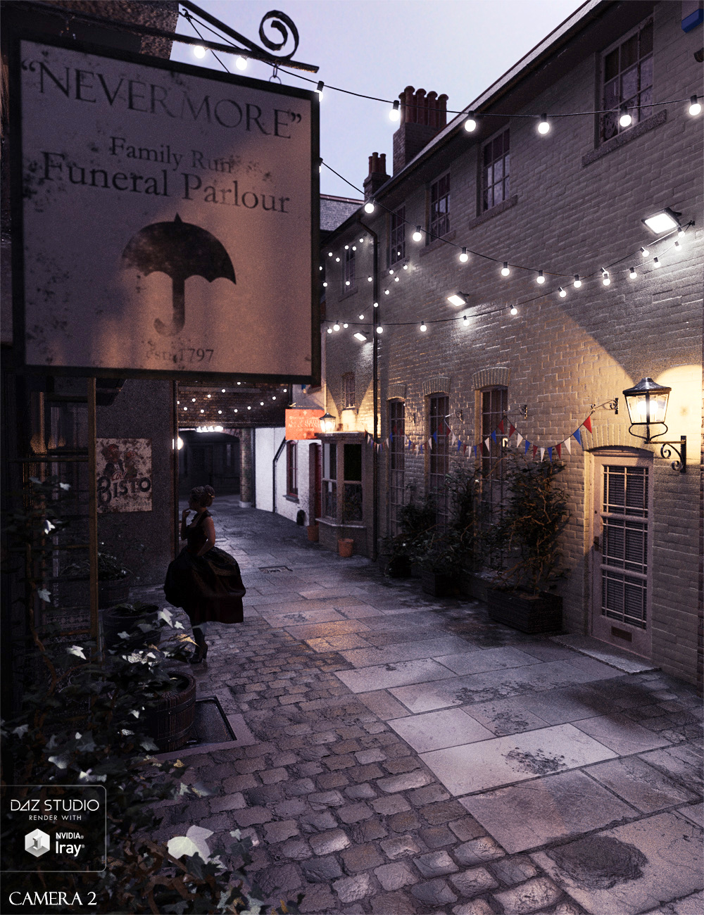 The Old Shambles by: ForbiddenWhispersDavid Brinnen, 3D Models by Daz 3D