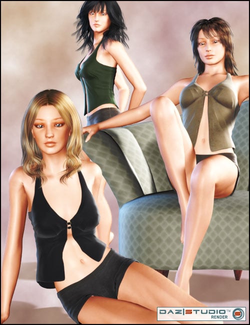 V4 Sultry Ladies by: JGreenlees, 3D Models by Daz 3D