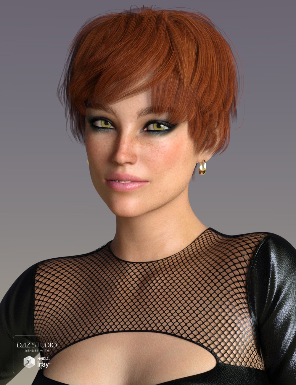Melo Hair for Genesis 3 and 8 Female(s) by: SWAM, 3D Models by Daz 3D