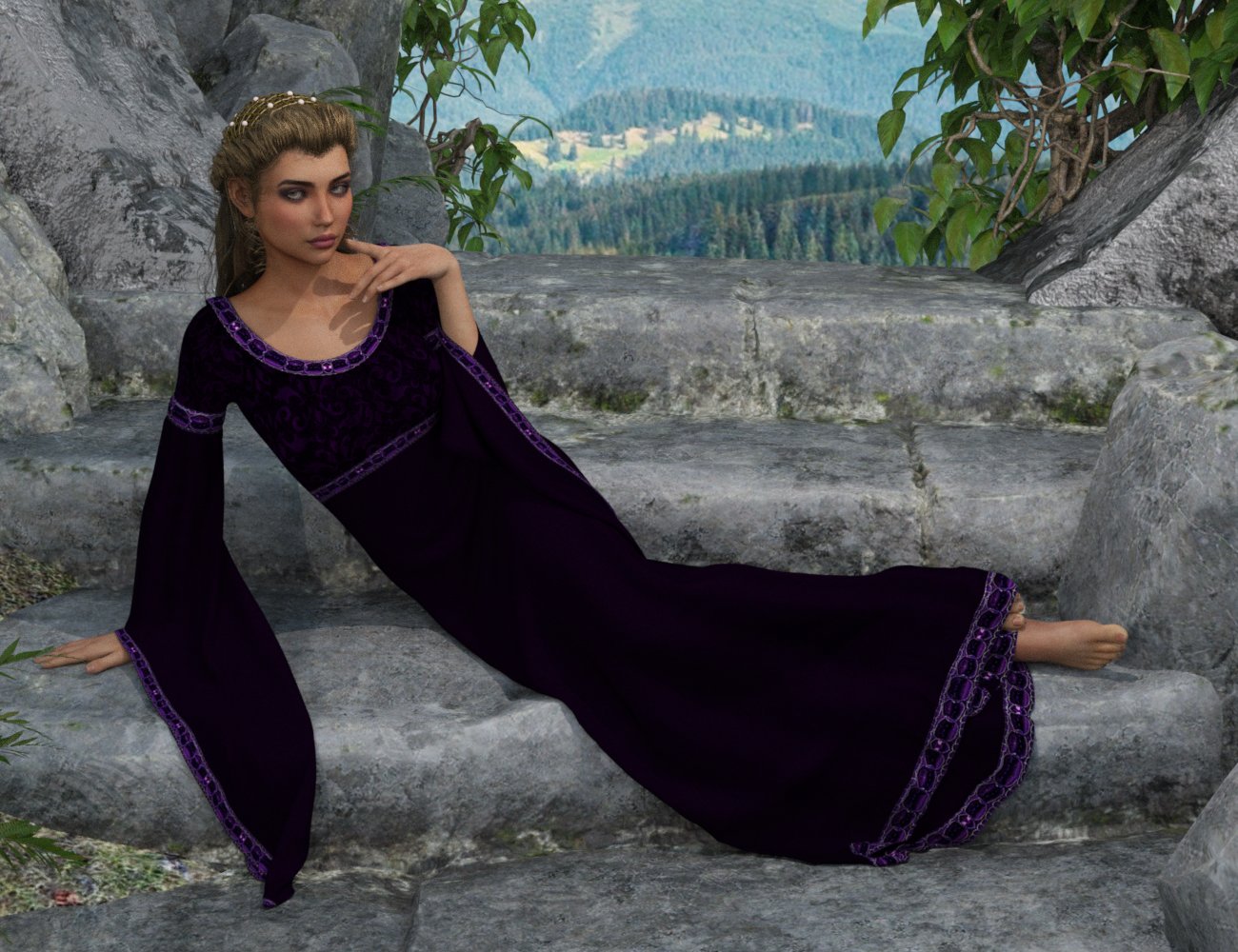 dForce Camilla Medieval Gown for Genesis 8 Female(s) dForce Camilla Medieval Gown for Genesis 8 Female(s) by: PandyGirlWildDesigns, 3D Models by Daz 3D