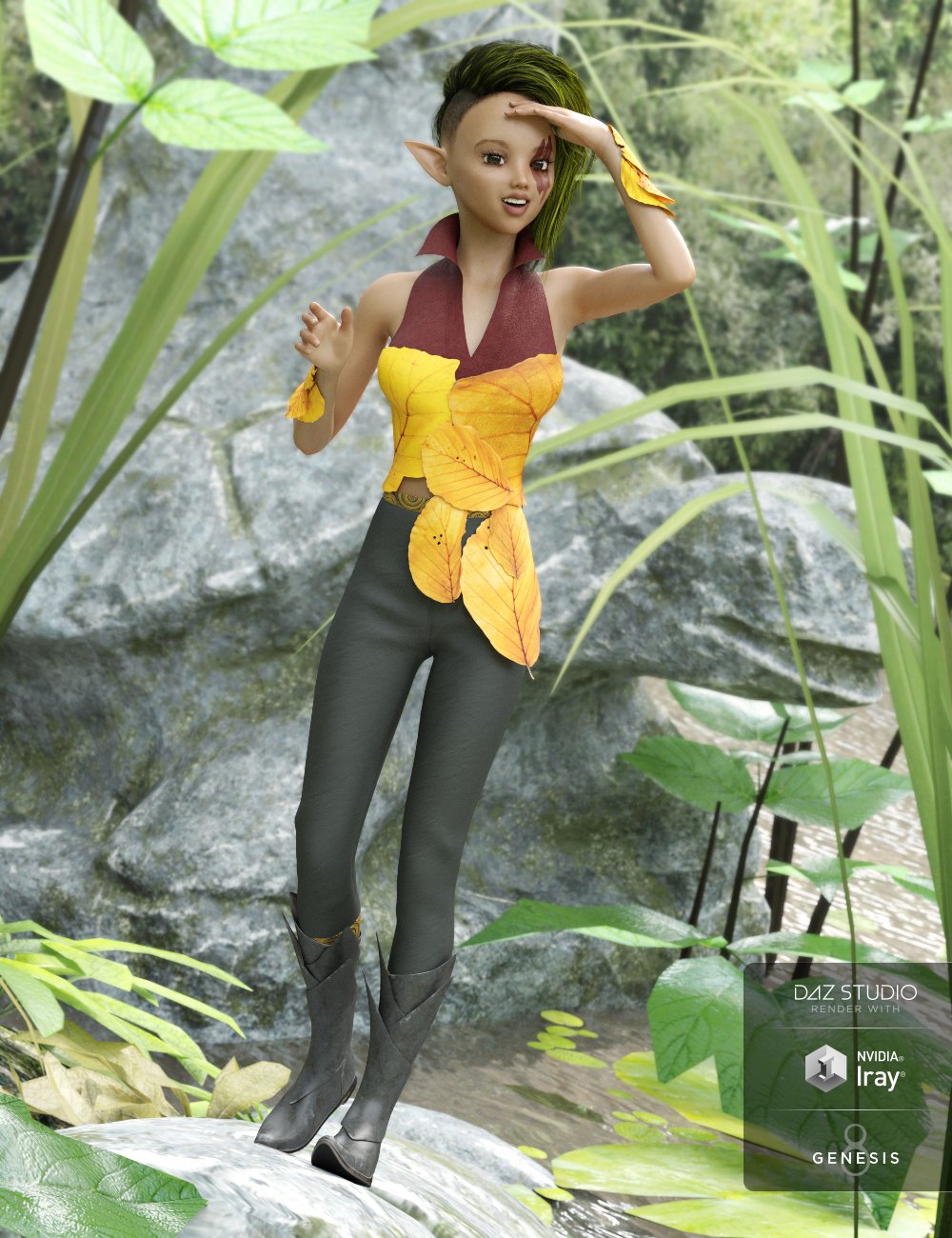 Fantasy Adventure Outfit Textures Fantasy Adventure Outfit Textures by: Moonscape GraphicsSade, 3D Models by Daz 3D