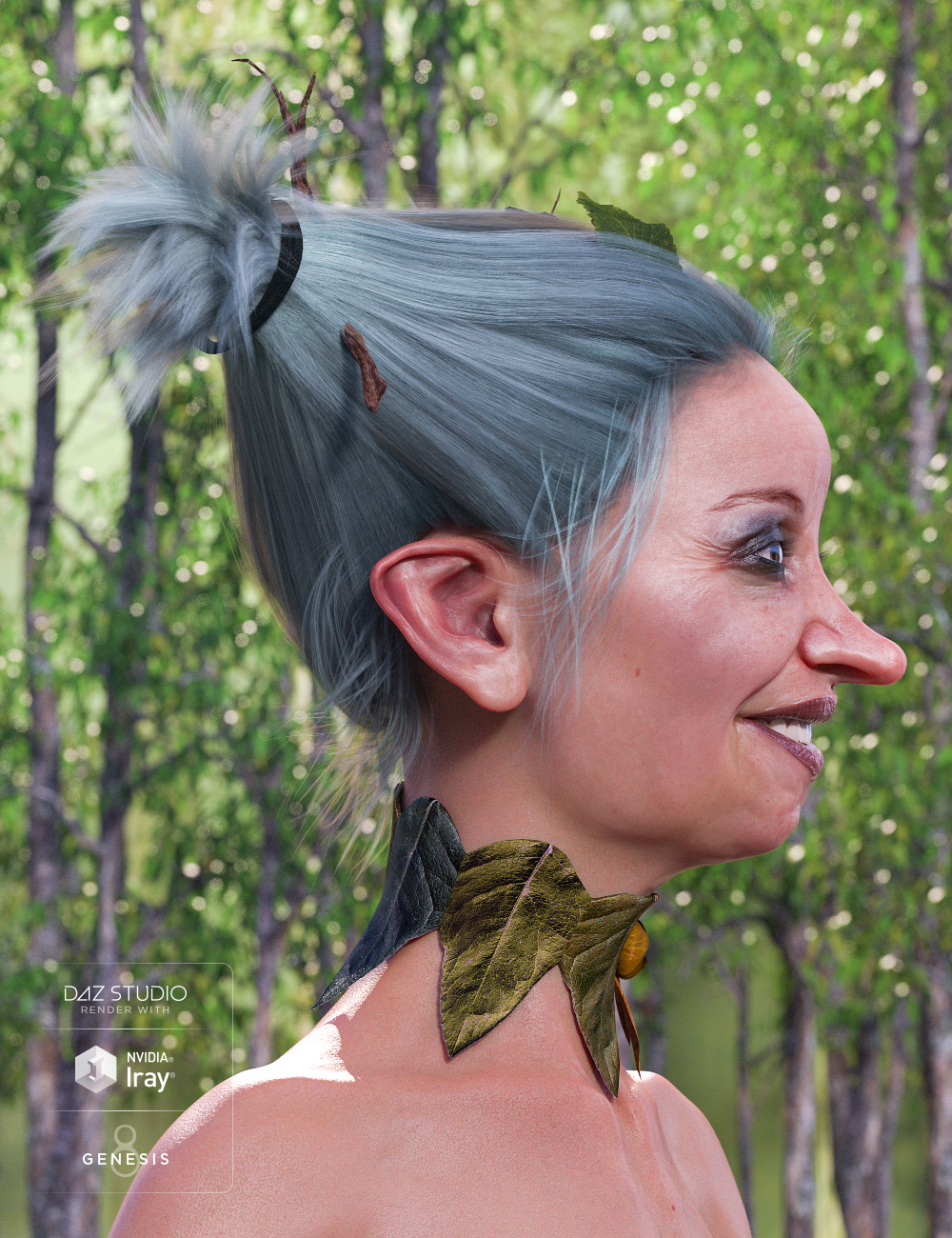 Fantasy Woodland Hair for Genesis 8 Female(s) Fantasy Woodland Hair for Genesis 8 Female(s) by: Kool, 3D Models by Daz 3D