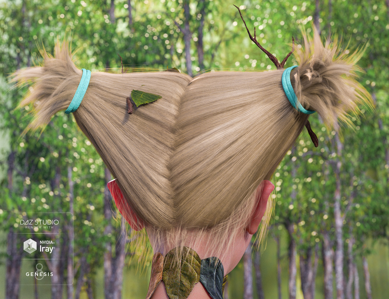 Fantasy Woodland Hair for Genesis 8 Female(s) Fantasy Woodland Hair for Genesis 8 Female(s) by: Kool, 3D Models by Daz 3D