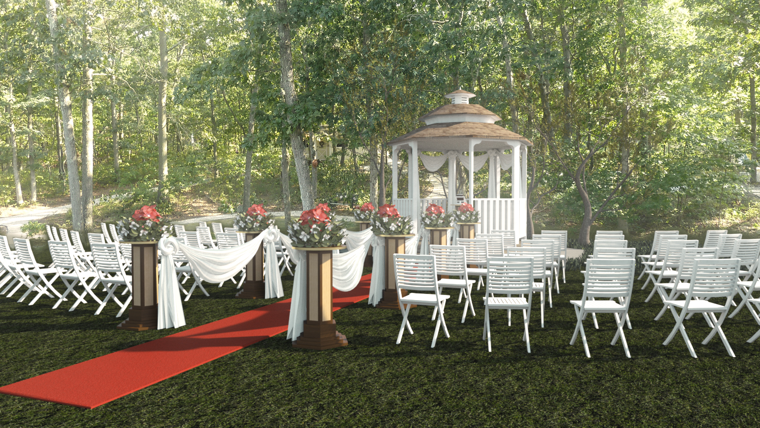 Garden Wedding by: Digitallab3D, 3D Models by Daz 3D