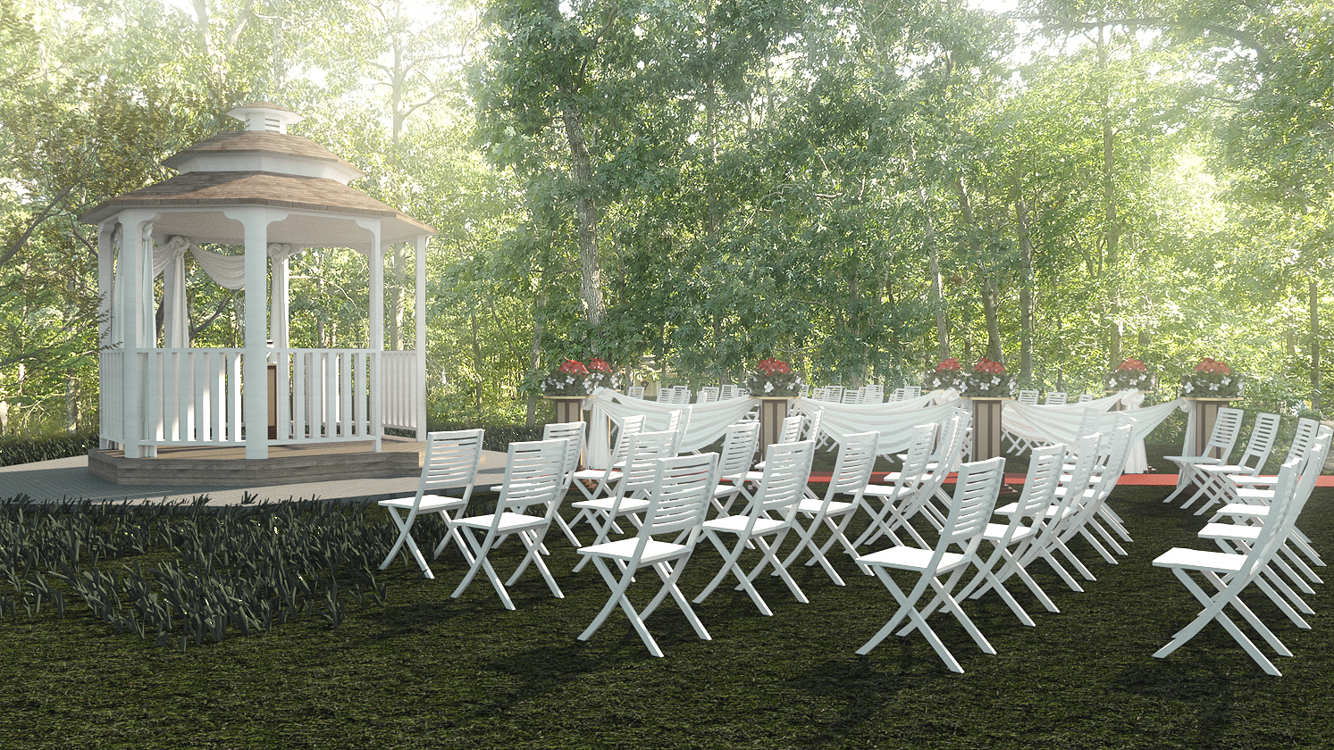 Garden Wedding by: Digitallab3D, 3D Models by Daz 3D