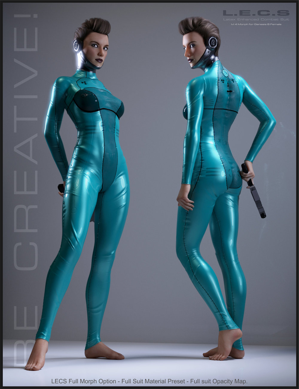 LECS for Genesis 8 Female(s) by: daveyabbo, 3D Models by Daz 3D