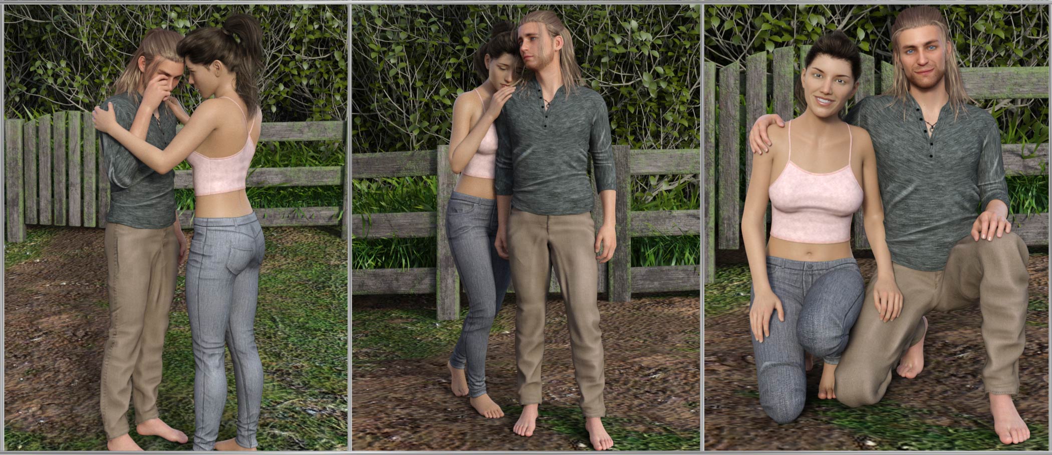 My Friend - Poses and Expressions for Genesis 8 by: JWolf, 3D Models by Daz 3D