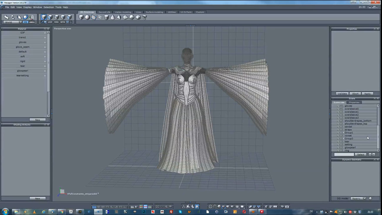 Creating for and Working with dForce by: CganDigital Art LiveArki, 3D Models by Daz 3D