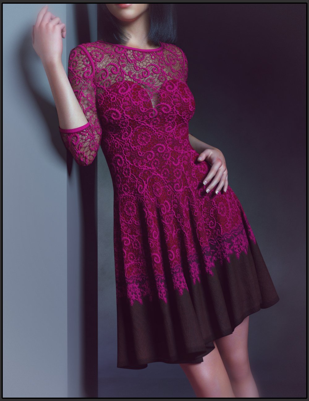 dForce Pretty Lace Outfit for Genesis 8 Female(s) dForce Pretty Lace Outfit for Genesis 8 Female(s) by: Sprite, 3D Models by Daz 3D