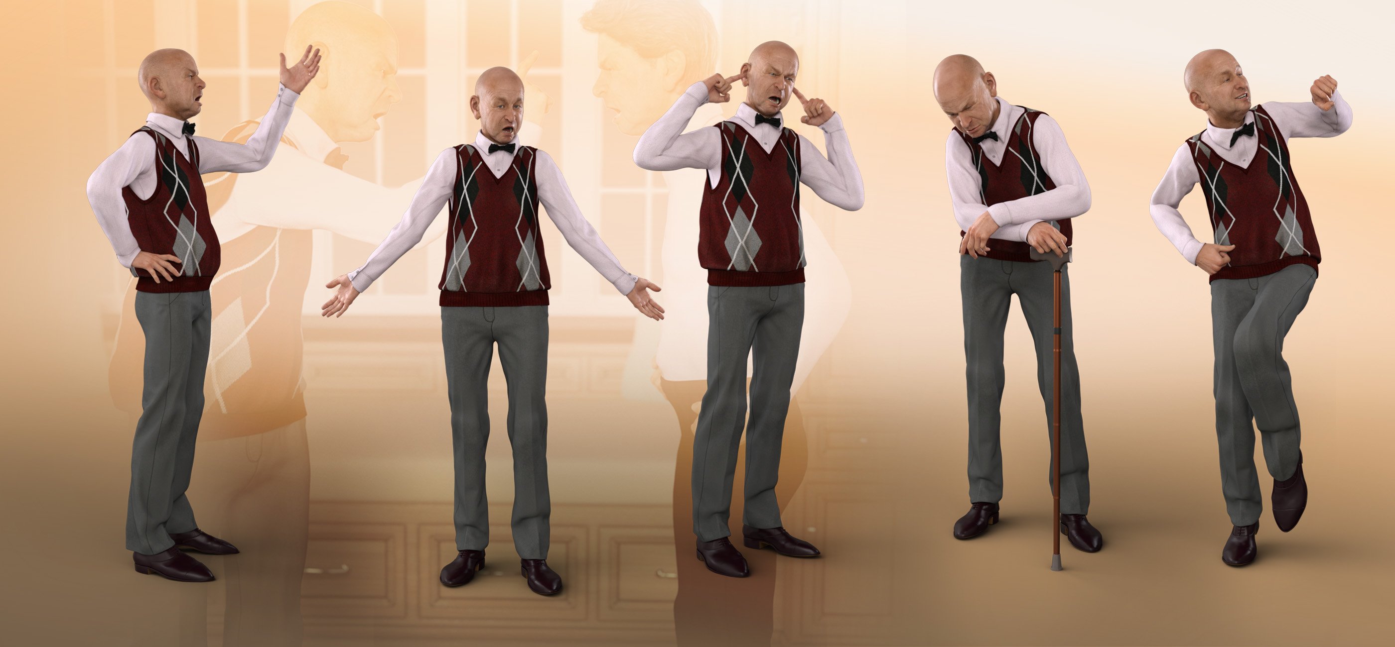 Z Grouchy Mood - Poses and Expressions for Floyd 8 and Genesis 8 Male Z Grouchy Mood - Poses and Expressions for Floyd 8 and Genesis 8 Male by: Zeddicuss, 3D Models by Daz 3D