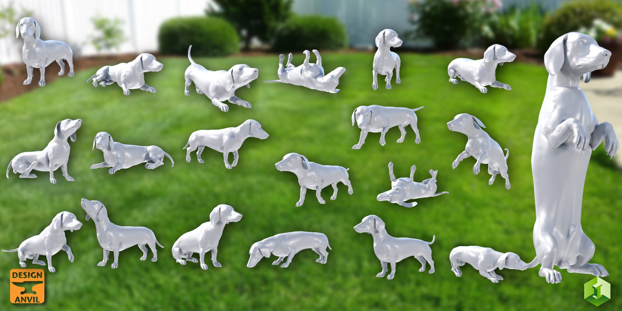 Daz Dog 8 My Homework Pose Set Daz Dog 8 My Homework Pose Set by: Design Anvil, 3D Models by Daz 3D